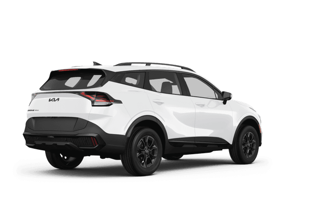 Kia Sportage Plug-In Hybrid - Back view Kia Sportage Plug-In Hybrid - Back view